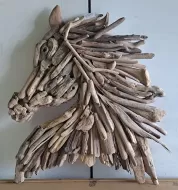 Driftwood Horse Head