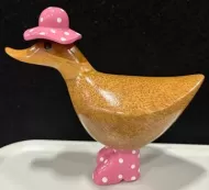 Wooden Duck - Baby Rain duck Pink
