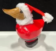 Wooden Duck - Baby Santa