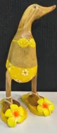 Wooden Duck - Yellow Bikini Small