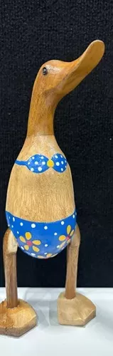 Wooden Duck - Blue bikini Small