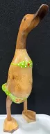 Wooden Duck - Large Green Bikini