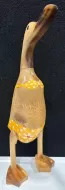 Wooden Duck - Large Yellow Bikini