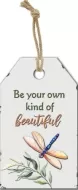 Enamel Wall Sign - Beautiful 17cm x 30cm