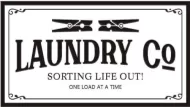 Enamel Wall Sign - Laundry Co Sorting Life Out 45 x 23