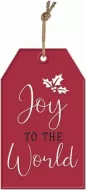Enamel Wall Sign - Joy to the World 20cm x 33cm