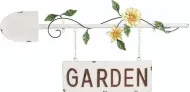 Enamel Wall Sign - Garden (Shovel) 