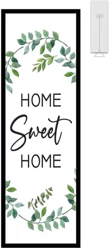 Enamel Wall Sign -Home Sweet Home 20cm x 61cm