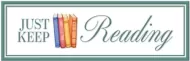 Enamel Wall Sign - Just Keep Reading 41cm x 13cm